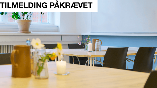 Tilmeldning påkrævet